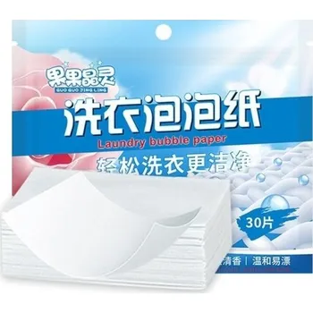 Prací prášek Prací ubrousky 30 ks