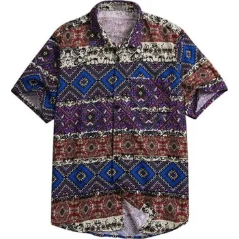 Pánská košile Pánská košile se vzorem F608 XXL 2