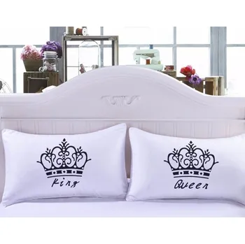 Dekorativní polštářek Povlaky na polštáře pro páry