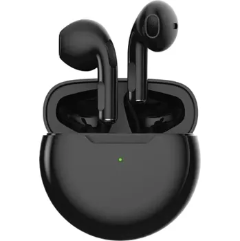 Sluchátka Bezdrátová bluetooth sluchátka s mikrofonem Hands-free Bezdrátová sluchátka s nabíjecím pouzdrem Sportovní sluchátka černá