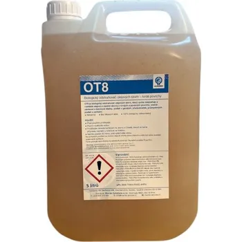 OT8 - Biologický odstraňovač nafty a olejů z tvrdých povrchů 5 l