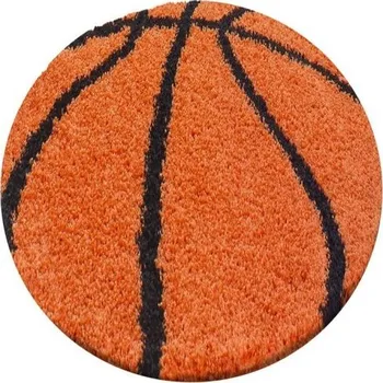 Koberec Hans Home Dětský kusový koberec Fun 6002 orange - 100x100 (průměr) kruh