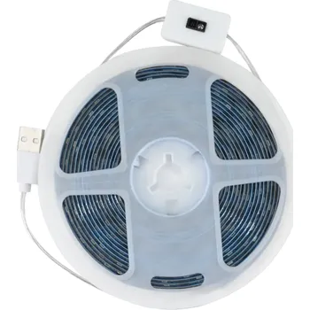LED osvětlení LED světelný pásek s pohybovým senzorem teplá bílá barva 5 m