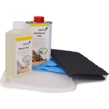 barva a nátěr na dřevo Osmo údržbový set pro schody