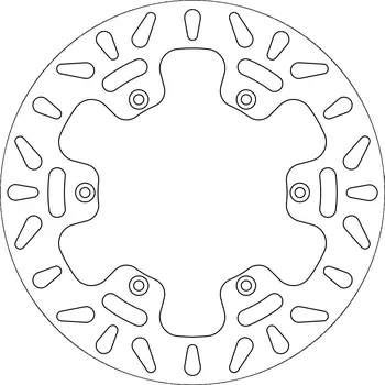 Brzda pro motocykl brzdový kotouč, NEWFREN SUZUKI RM 250 2001-2012