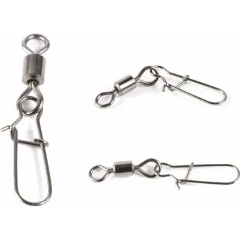 Ložiskový obratlík s karabinou - 100 kusů 1/0