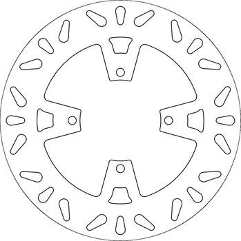 Brzda pro motocykl brzdový kotouč, NEWFREN SUZUKI GSX 600 F 1992-1997