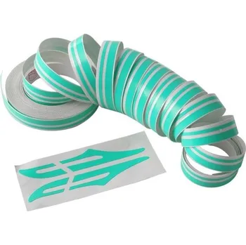 Zdobicí páska na auto tyrkysová