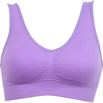 Podprsenka Sportovní dámská podprsenka J3074 fialová L