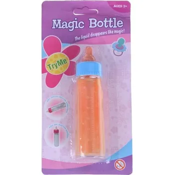 Doplněk pro panenku Lahev na pití pro panenku oranžová