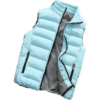 Pánská vesta Pánská prošívaná vesta Cooper J3239 světle modrá XXS