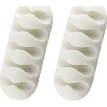 kabelová chránička Organizér na kabely 2 ks K1171 bílá