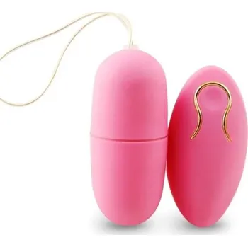Vibrátor Vibrační vajíčko s bezdrátovým ovladačem, 10 vibračních režimů pro diskrétní stimulaci, diskrétní balení růžová