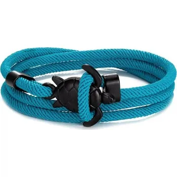 Náramek Provázkový náramek se želvou 8