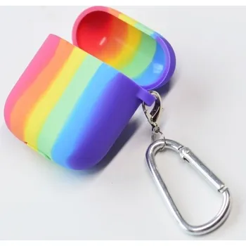 Příslušenství pro sluchátka Duhový obal na pouzdro na Apple Airpods 1