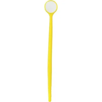 Dentální hygiena Zubní zrcátko žlutá