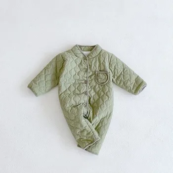 Kojenecký overall Kojenecký overal T2683 armádní zelená 6-9 měsíců