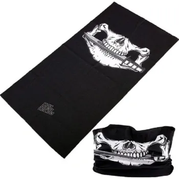 Nákrčník Pánský trendy nákrčník - Lebka s nožem