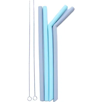 Znovupoužitelná brčka s čistícími kartáčky 4 ks 2