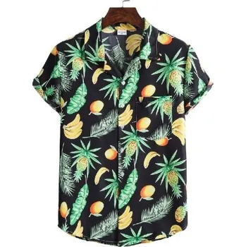 Pánská košile Pánská košile s krátkým rukávem F768 M 3