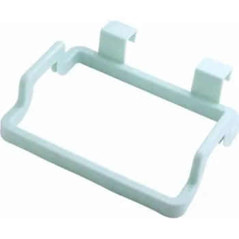 Odpadkový koš Závěsný držák na odpadkový pytel světle zelená