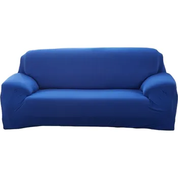 Potah na židli Potah na sedačku Z148 modrá Křeslo (90 - 140 cm)