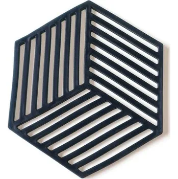 Podtácek Silikonový podtácek ve tvaru šestiúhelníku černá 1