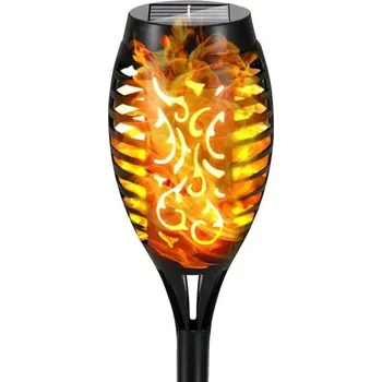 Noční světlo Venkovní solární pochodeň 1 ks 12 LED efekt plamene Vodotěsná krajinná zahradní lampa pro dvůr cestu terasu dekorativní osvětlení