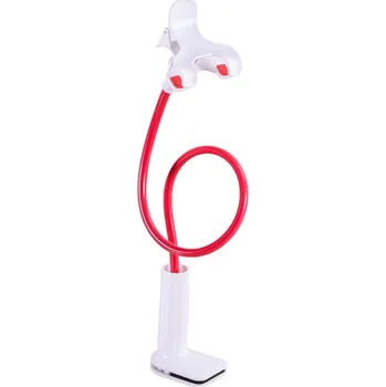 Stolní flexibilní držák na mobil T1200 červená