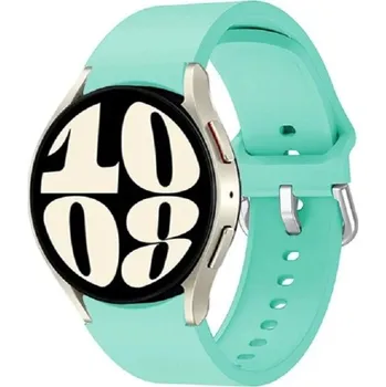 Ostatní příslušenství k chytrým hodinkám Řemínek na hodinky Samsung Galaxy Watch 4 Classic 42 mm 46 mm Gumový řemínek na hodinky světle zelená