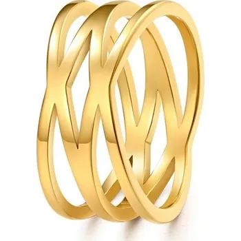 Prsten Prstýnek D2469 zlatá 6