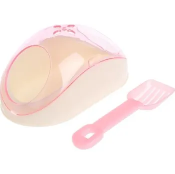 tréninková pomůcka pro psa Koupelna na koupací písek pro křečky C875 růžová