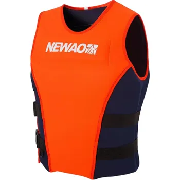 Plovací vesta Neoprenová záchranná vesta H1170 oranžová S