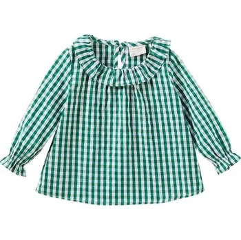 Dívčí halenka L1761 zelená 3