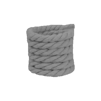 Tkaničky do bot Tlusté bavlněné tkaničky do bot 140 cm Stylové kroucené lano z přírodní bavlny Retro šněrování Robustní tkaničky pro tenisky Kotníkové boty šedá