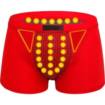 Boxerky Pánské magnetické boxerky červená L