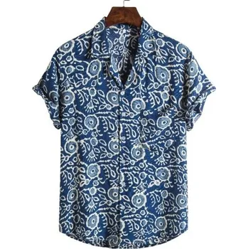 Pánská košile Pánská košile s krátkým rukávem F534 S 2