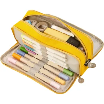 Penál Pouzdro na psací potřeby P3587 žlutá