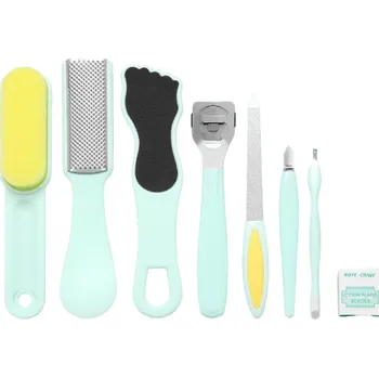 Sada na pedikúru 8 ks světle zelená