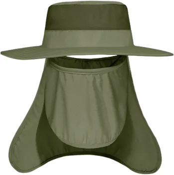 Klobouk Klobouk s ochranou proti slunci Z187 vojenská zelená