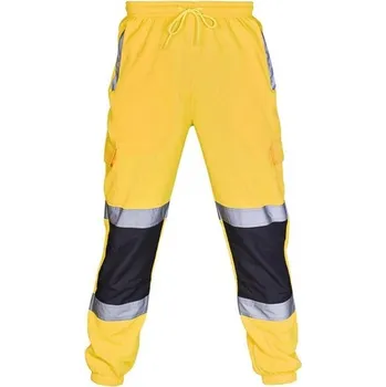 Pánské kalhoty Pánské pracovní kalhoty F1426 žlutá S