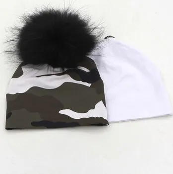 Čepice Set dětských bavlněných čepic - 2 kusy J3422 17