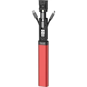 Datové redukce Smart cestovní box s adaptéry červená