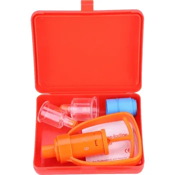 Odsávačka jedu na kousnutí hadem nebo hmyzem Vakuová pumpa na odsávání jedu s příslušenstvím