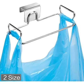 Závěsný držák na pytle na odpadky 23,5 x 15 x 3,5 cm Pro dvířka skříňky Praktický organizér na odpadky