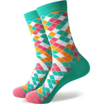 Pánské dlouhé barevné ponožky 2