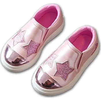 Dívčí tenisky Dívčí boty s hvězdami růžová 28