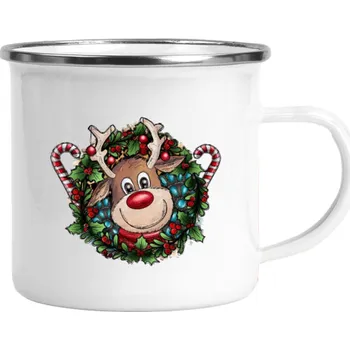 Vánoční hrnek se sobem 1