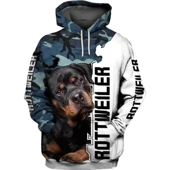 Pánská mikina Pánská mikina rotvajler XS