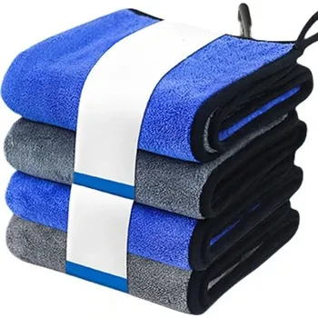 Autokosmetika Sada čisticích utěrek 30x40 cm 4 ks Hadry na mytí auta a domácnosti Savé hadříky na úklid Leštící utěrky